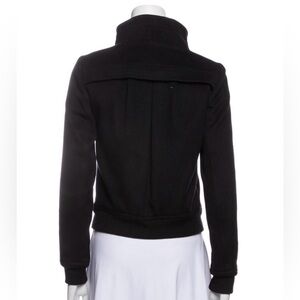 Theory Black Bomber Jacket